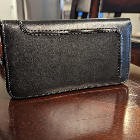 Black leather Bally wallet - Picture 5 of 5